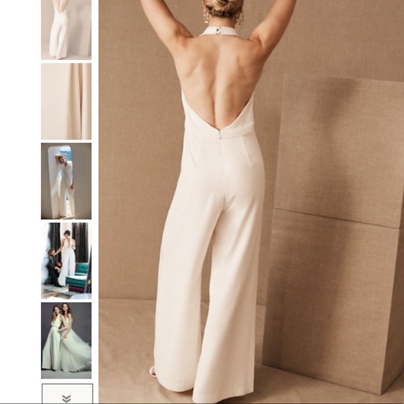 NWT BHLDN Jill Stuart Mara Jumpsuit Size 4 Z18-1 - Picture 3 of 6
